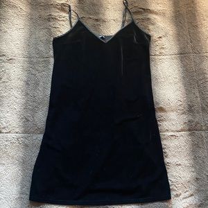 Abercrombie & Fitch Black Velvet Dress